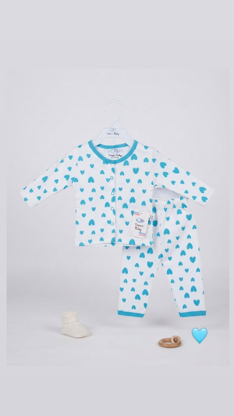 Little hearts night suit
