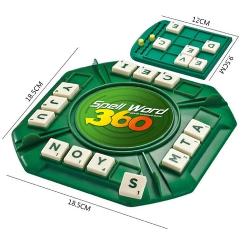 Spell word 360 board game