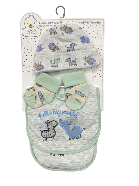 Cute dino bib set