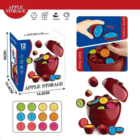 Apple puzzle pattern pairing