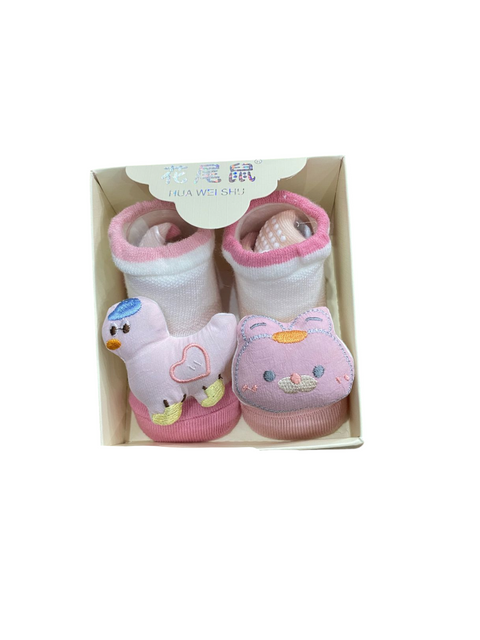 Cute pink summer botties set