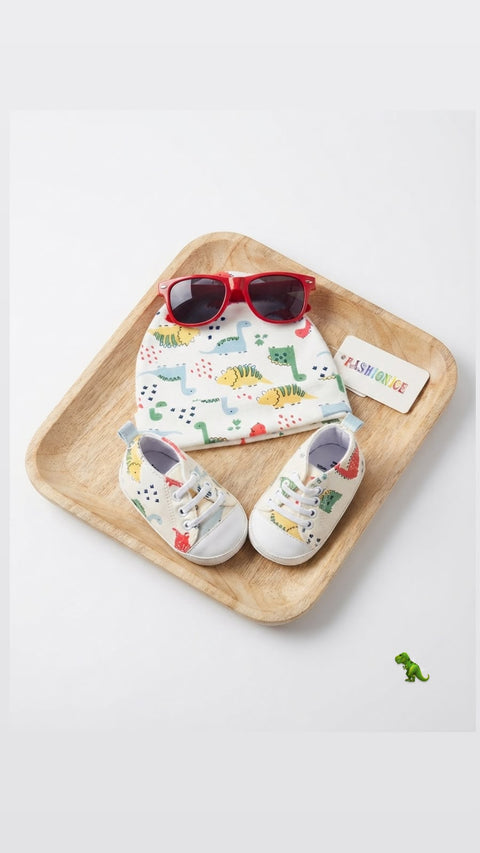 Little dino cap set
