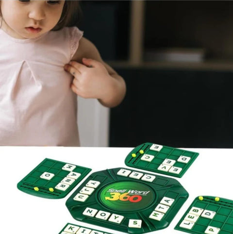 Spell word 360 board game