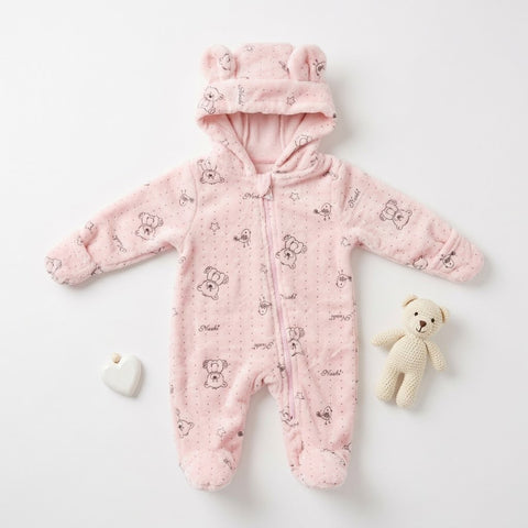 Plush beary jumper