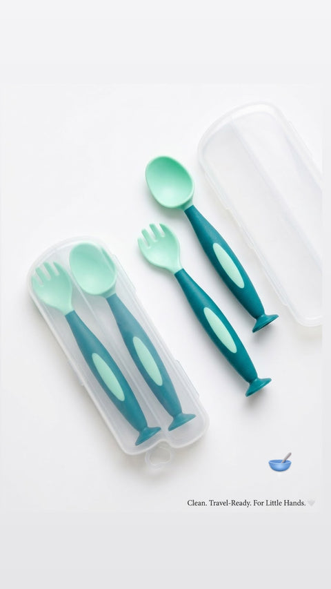 Tiny bite cutlery set