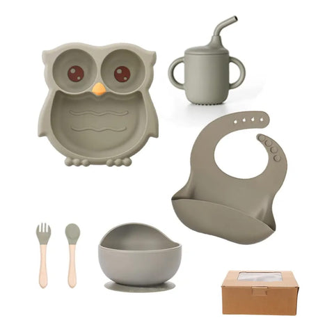 Owl silicon feeding set