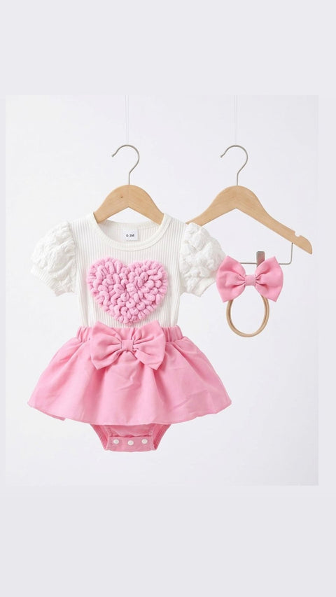 Mini fashionista dress set