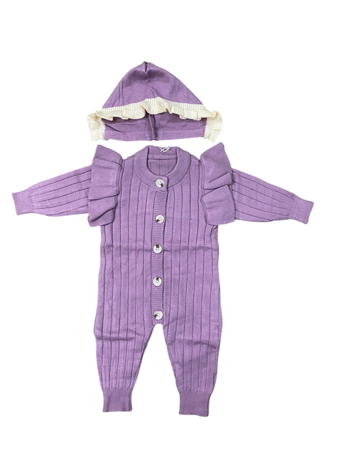 Imported wool romper