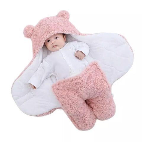 Winter furr swaddle