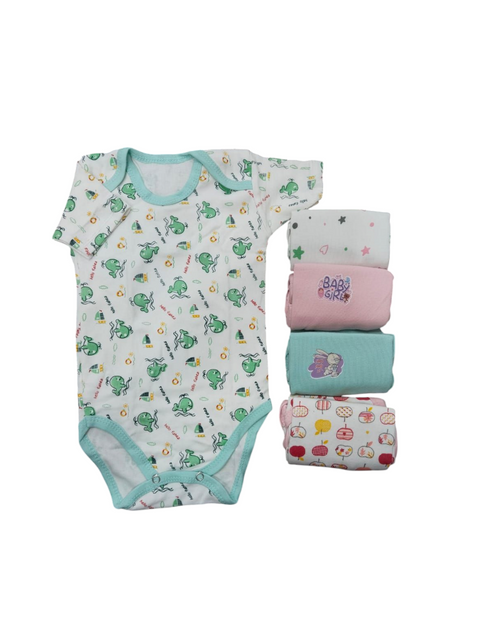 Pack of 5 summer bodysuits