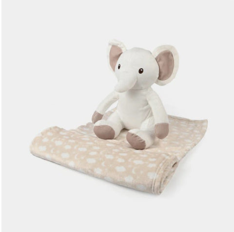 Elephant toy blanket