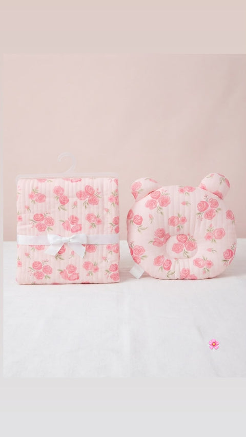 Flora garden blanket set