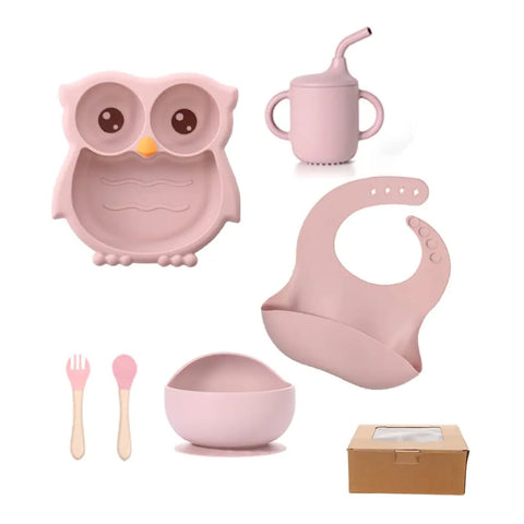 Owl silicon feeding set