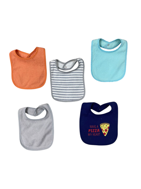 Pack of 5 towel bibs