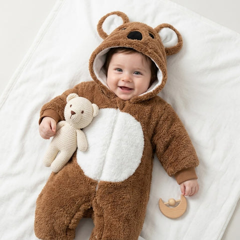 Baby koala fur jumper