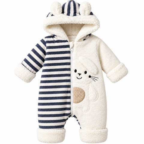 Snowflake Teddy Romper