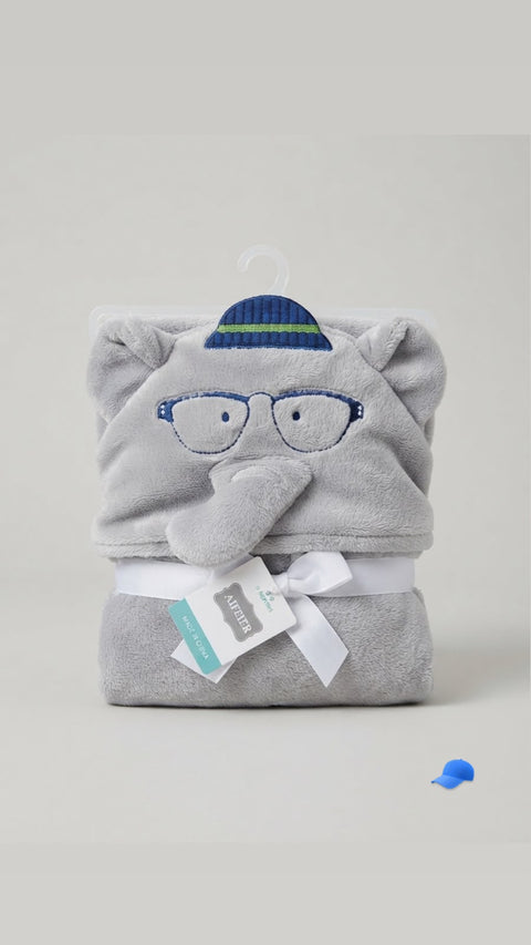 Handsome baby fleece blanket
