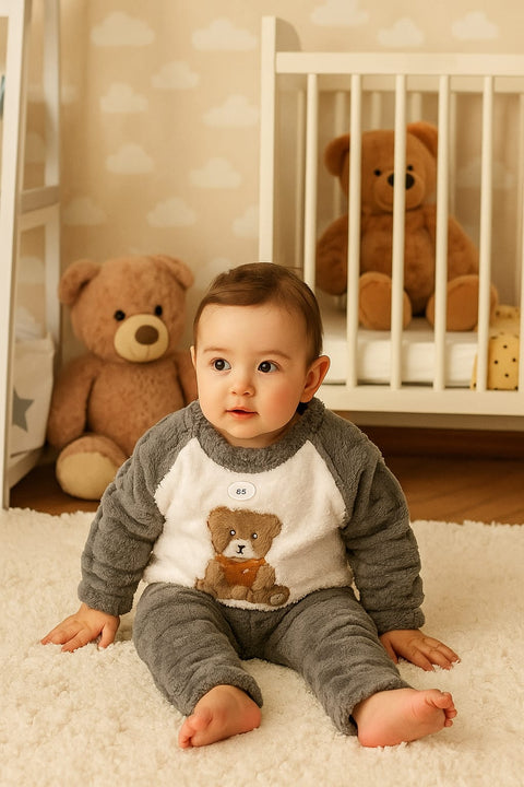Furr winter pajama suit