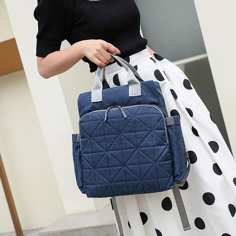 Fashion way-blue-diaper bag