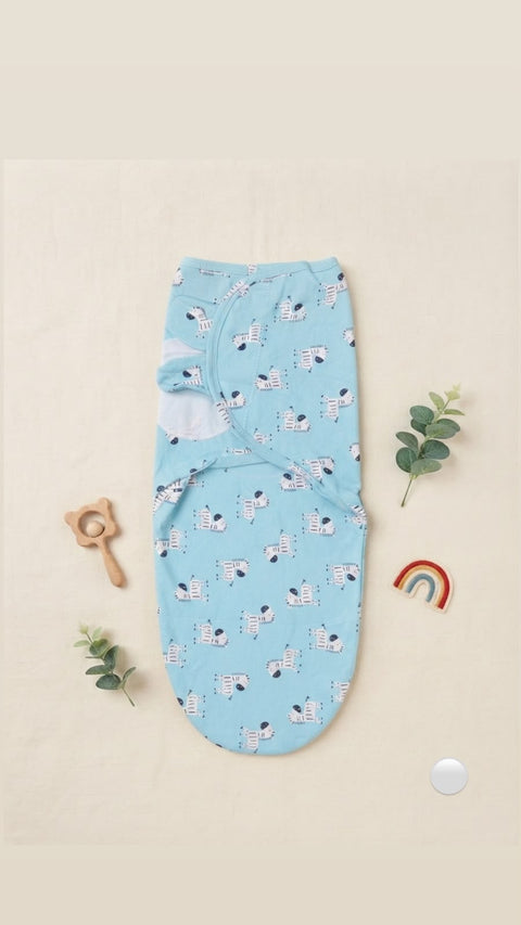 Zippy zebra swaddle