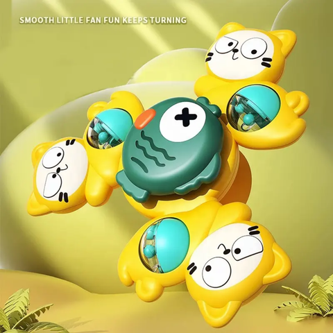 Baby rattle turntable set