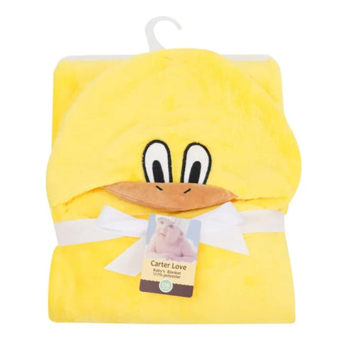 Hooded character blanket