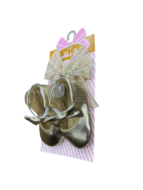 Golden shoes set