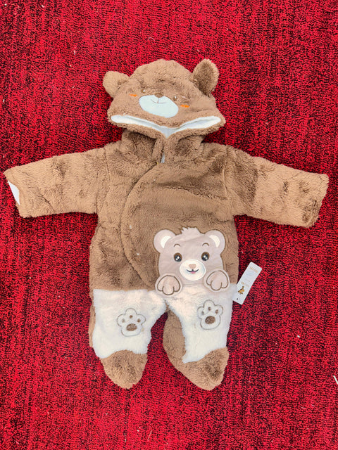 Brown bear fur jumper