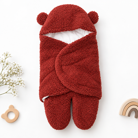 Cozy fur swaddles