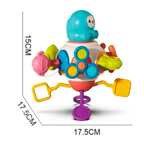 8 in 1 space cube sensory toy