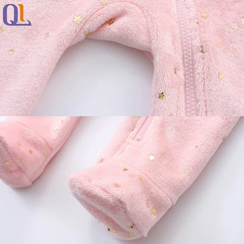 Pink plush jumper