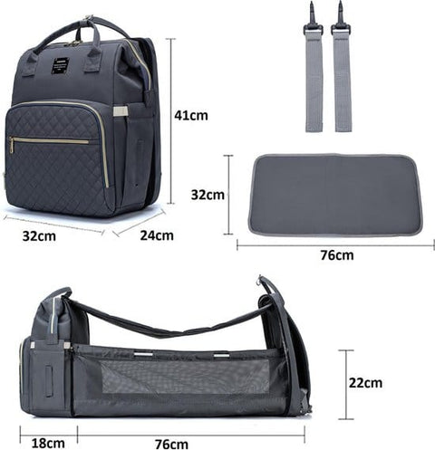 Grey 2_in_1 bed bag