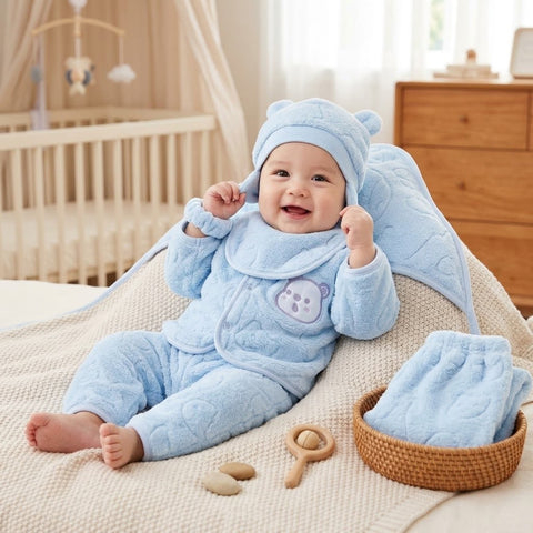 The blue dream teddy set