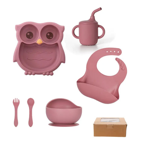 Owl silicon feeding set