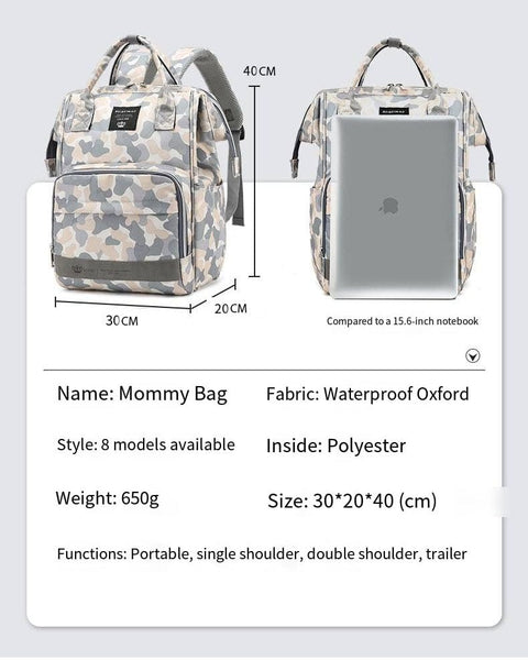 Abstract design bag pack