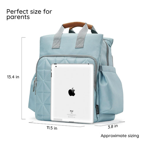 Fashion way-sea green-diaper bag