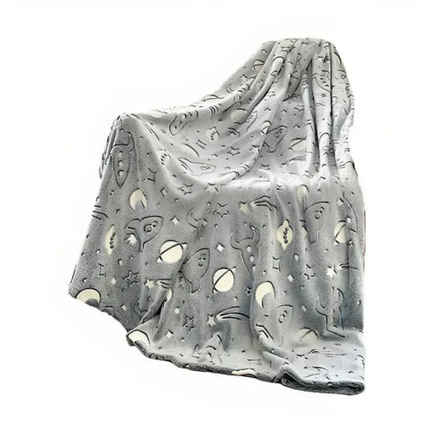 Premium dark in the glow blanket
