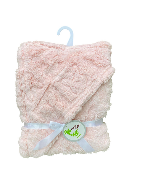 Cute fleece wrapping sheet