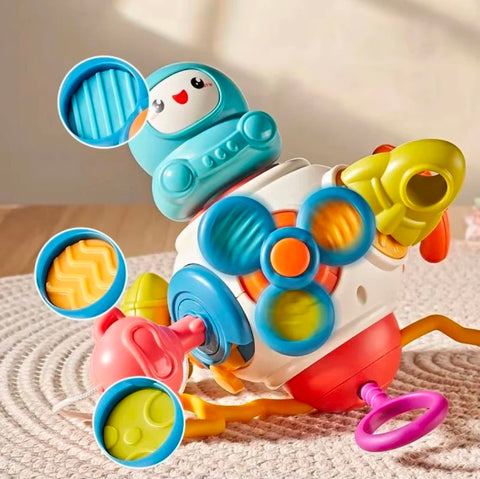 8 in 1 space cube sensory toy