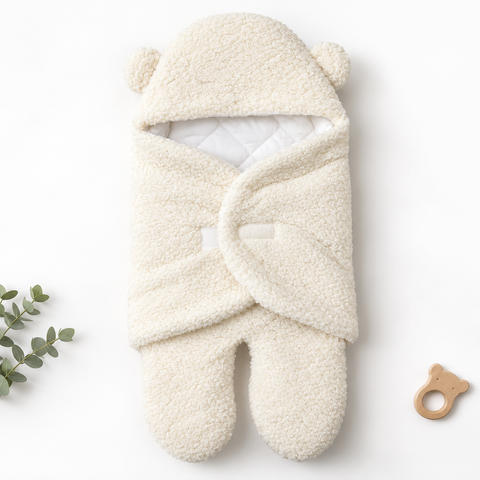 Cozy fur swaddles