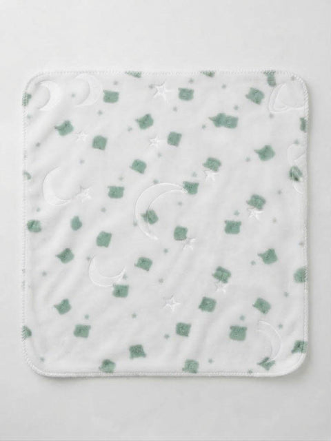 Gentle mint bear blanket