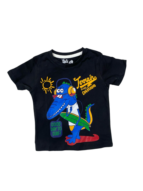 Black dino t shirt