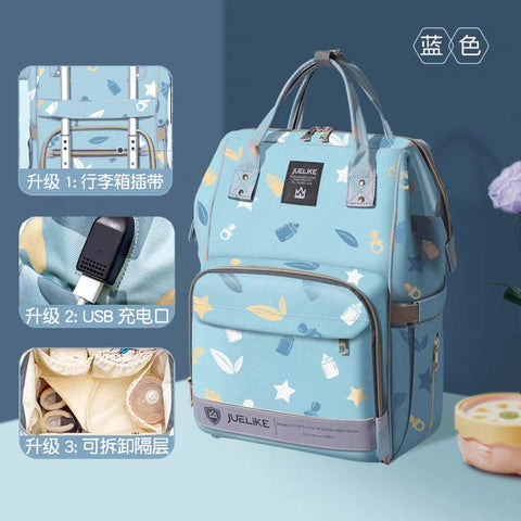 Jeulike blue bag pack
