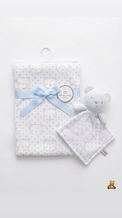 Snoozy baby blanket set