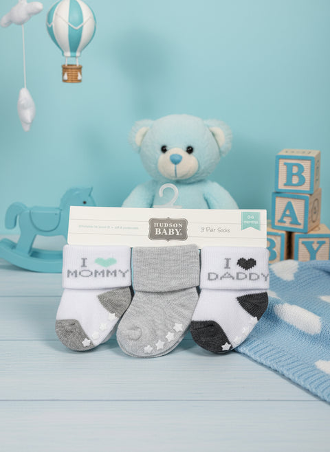 Hudson pack of 3 socks