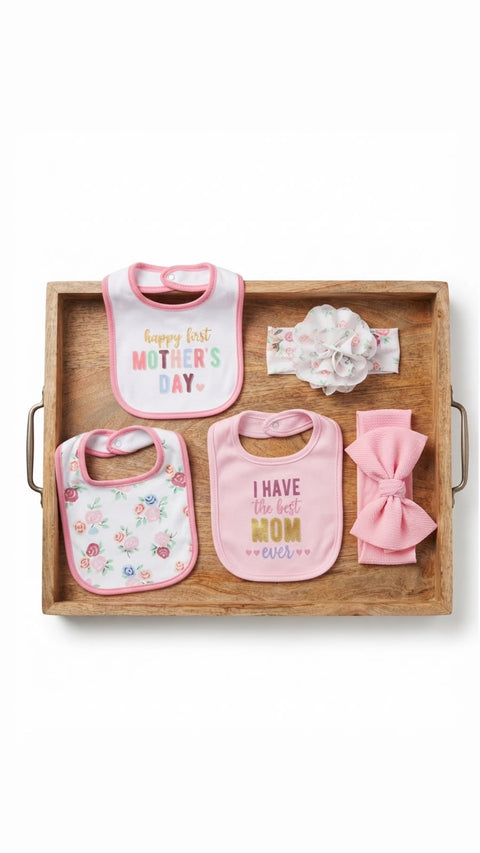 I have best mom bib set