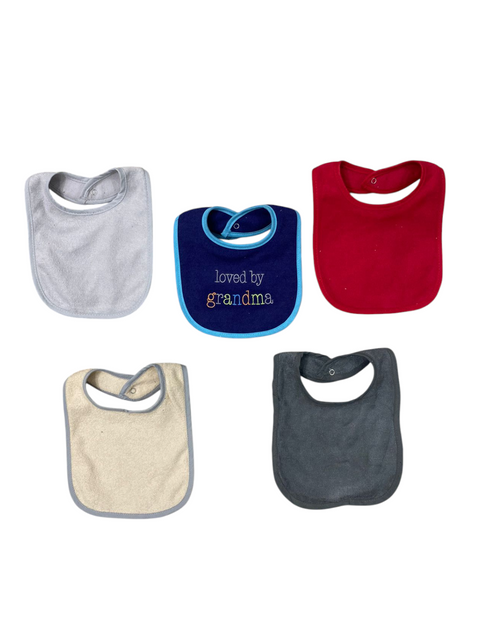 Pack of 5 towel bibs