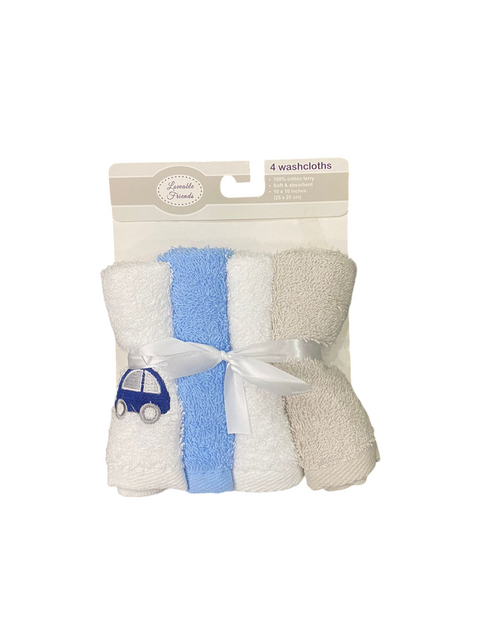 Imported washcloth set