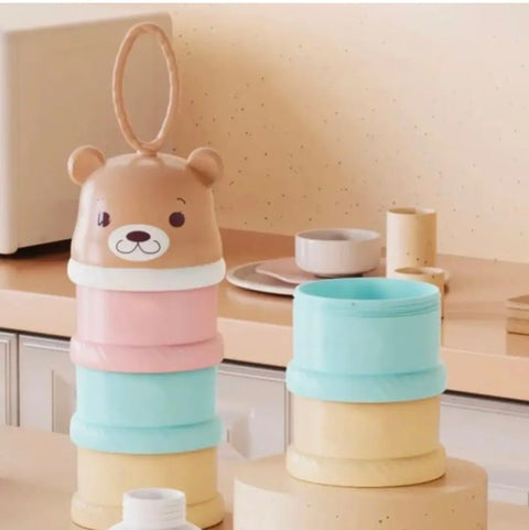 Bear 3 layer milk container