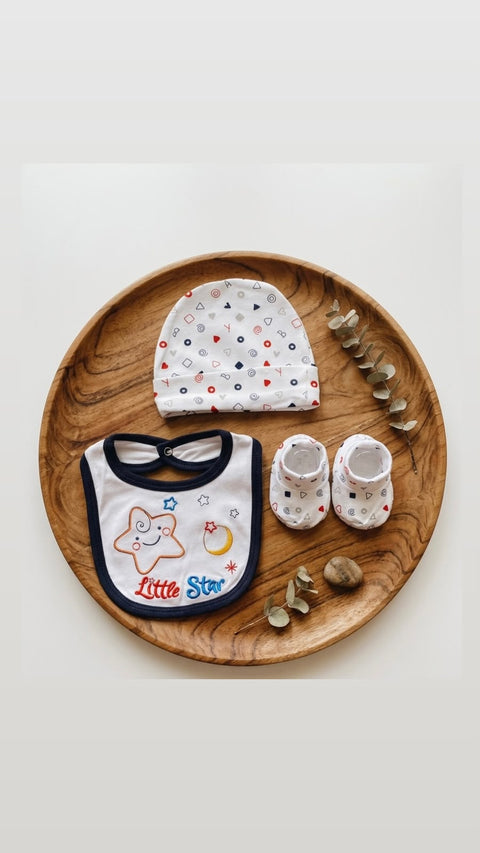 Little star bib set